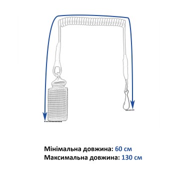 Страховочный шнур MFH для пистолета Олива
