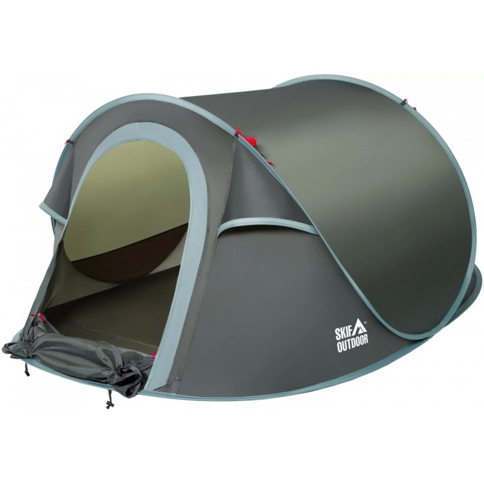 Палатка Skif Outdoor Olvia 3, 235x180x100, (3-х местная), Зелёный Палатка Skif Outdoor Olvia 3, 235x180x100, (3-х местная), Зелёный