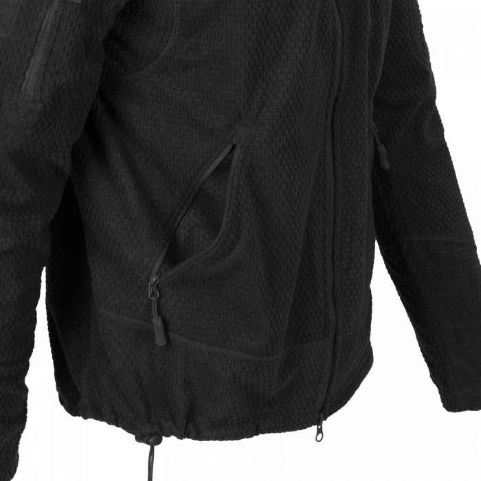 Флисовая кофта Helikon Alpha Tactical - Black Флисовая кофта Helikon Alpha Tactical - Black