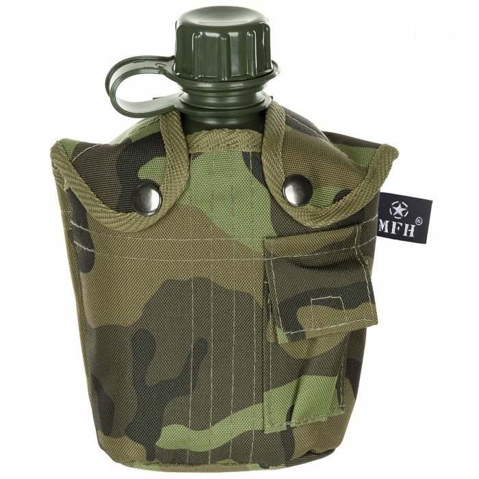 Фляга MFH 1л з чохлом M95 Camo Фляга MFH 1л з чохлом M95 Camo