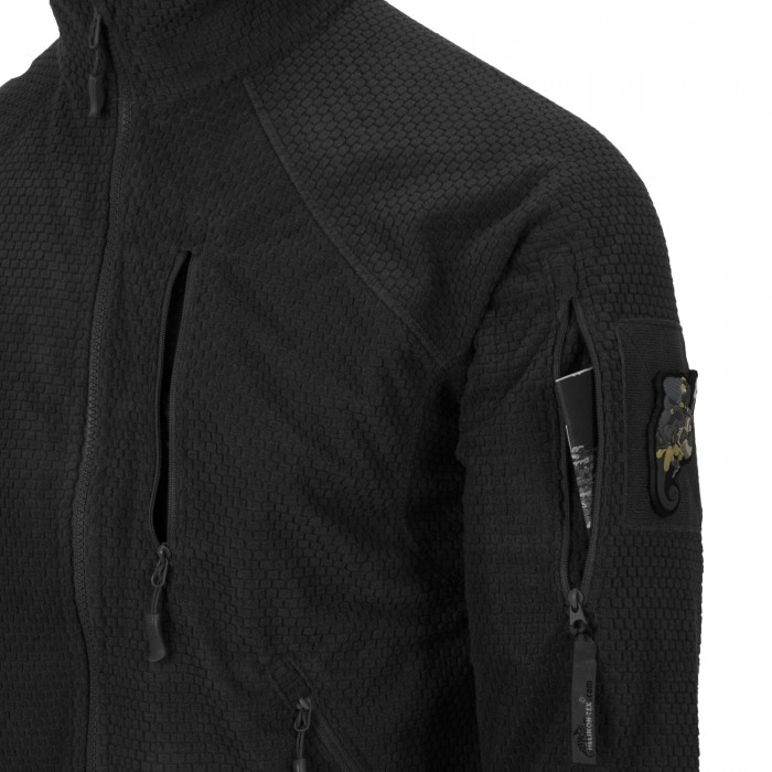 Флисовая кофта Helikon Alpha Tactical - Black Флисовая кофта Helikon Alpha Tactical - Black