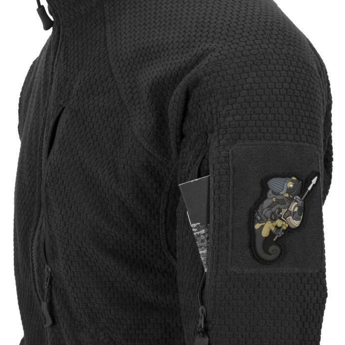Флисовая кофта Helikon Alpha Tactical - Black Флисовая кофта Helikon Alpha Tactical - Black