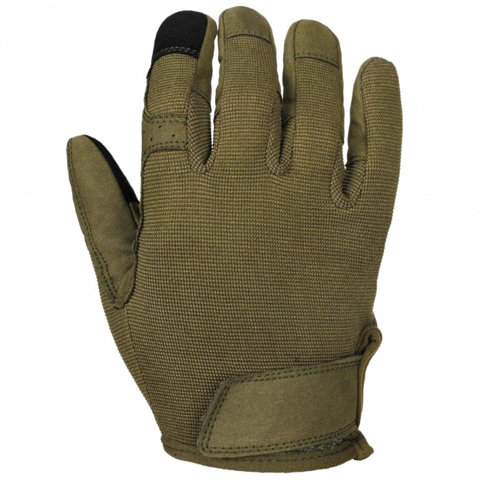 Рукавиці сенсорні MIL-TEC Combat Touch Оливкові, Olive Рукавиці сенсорні MIL-TEC Combat Touch Оливкові, Olive