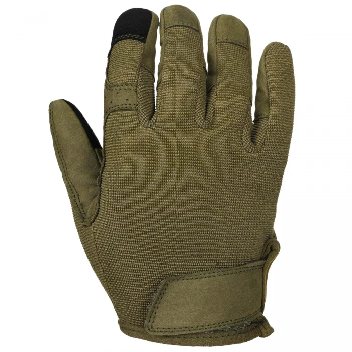 Рукавиці сенсорні MIL-TEC Combat Touch Оливкові, Olive Рукавиці сенсорні MIL-TEC Combat Touch Оливкові, Olive