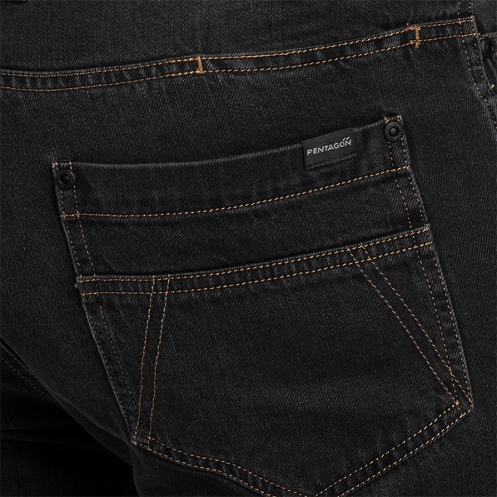 Джинси Pentagon Rogue Jeans Чорний , Black, 33/30 Джинси Pentagon Rogue Jeans Чорний , Black, 33/30