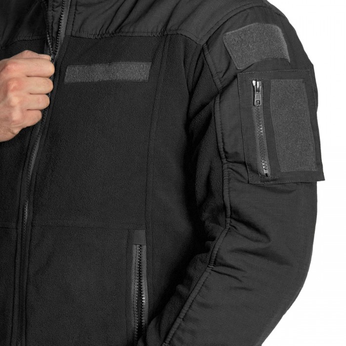 Флісова кофта MFH Combat Black Флісова кофта MFH Combat Black