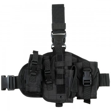 Кобура набедренная с платформой Leg Holster Черная