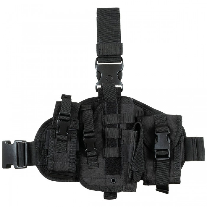 Кобура набедренная с платформой Leg Holster Черная Кобура набедренная с платформой Leg Holster Черная