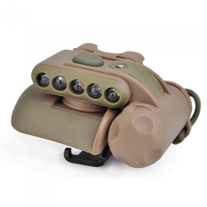 Тактичний ліхтар на шолом WADSN Gen 2 WEX029 Coyote Тактичний ліхтар на шолом WADSN Gen 2 WEX029 Coyote