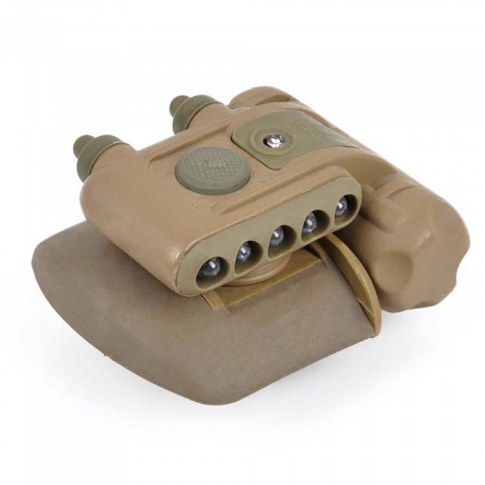 Тактичний ліхтар на шолом WADSN Gen 2 WEX029 Coyote Тактичний ліхтар на шолом WADSN Gen 2 WEX029 Coyote