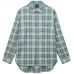 Рубашка Oakley Oak Light Plaid Shirt, White/Green