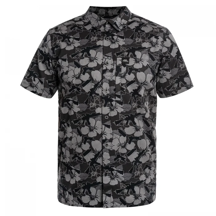 Рубашка Helikon Tactical Hawaiian Short Sleeve, Olive Рубашка Helikon Tactical Hawaiian Short Sleeve, Olive