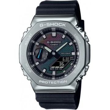 Часы Casio G-Shock Classic GM-2100RW-1AER., Silver & Black