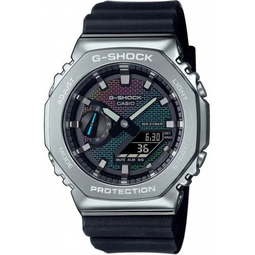 Часы Casio G-Shock Classic GM-2100RW-1AER., Silver & Black