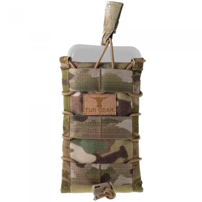 Открытый подсумок для смартфона TUR Gear, MultiCam Открытый подсумок для смартфона TUR Gear, MultiCam
