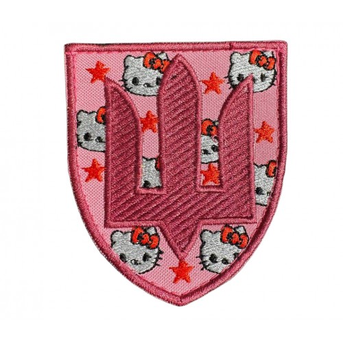 Шеврон Трезубец Hello Kitty
