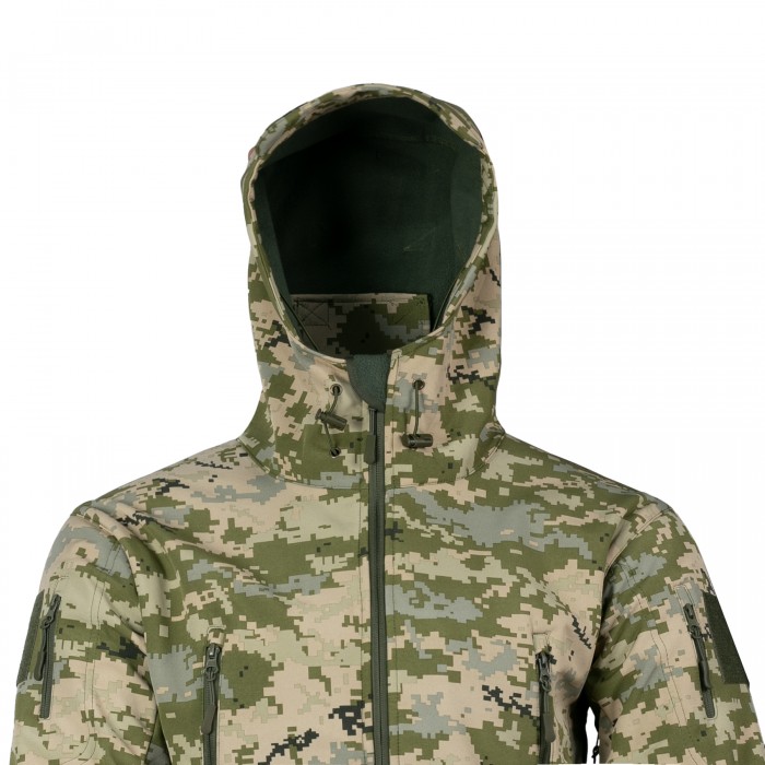 Куртка Vik-Tailor Outdoor Tactical SoftShell ММ-14 піксель ЗСУ Куртка Vik-Tailor Outdoor Tactical SoftShell ММ-14 піксель ЗСУ
