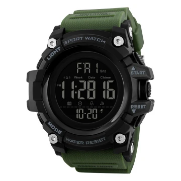 Часы тактические Skmei 1384 Black/Olive