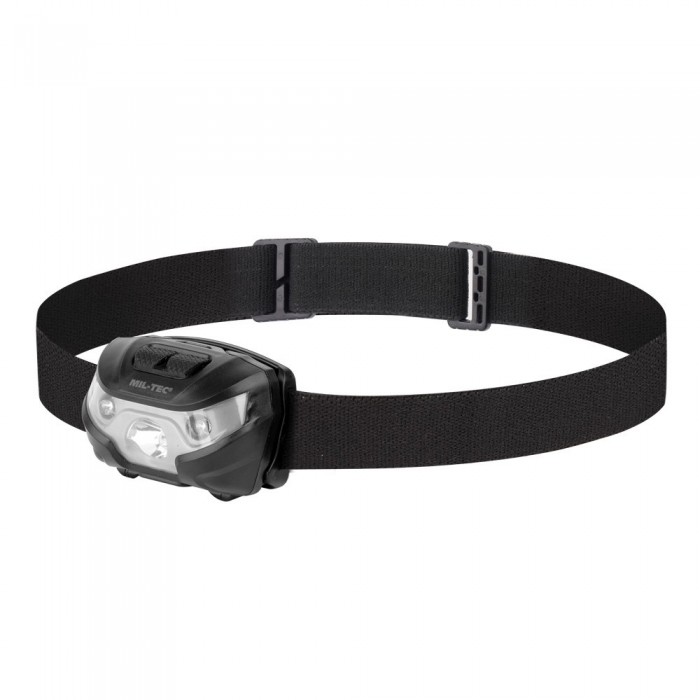 Фонарь налобный MIL-TEC Head Lamp Black Фонарь налобный MIL-TEC Head Lamp Black
