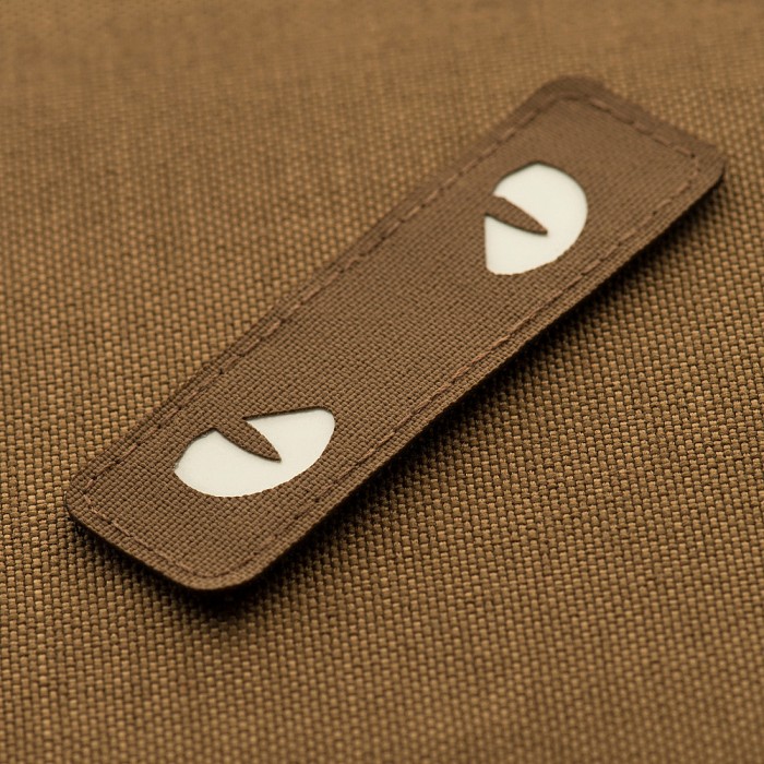 M-Tac нашивка Cat Eyes Laser Cut Coyote/GID M-Tac нашивка Cat Eyes Laser Cut Coyote/GID