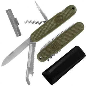Ніж багатофункціональний MIL-TEC German Old Style Олива