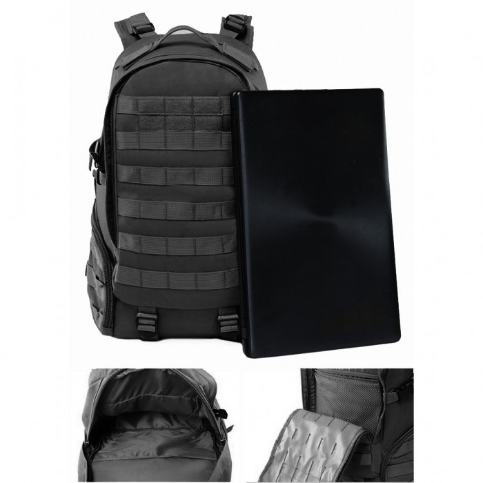 Рюкзак тактичний MOLLE 30L Black Рюкзак тактичний MOLLE 30L Black