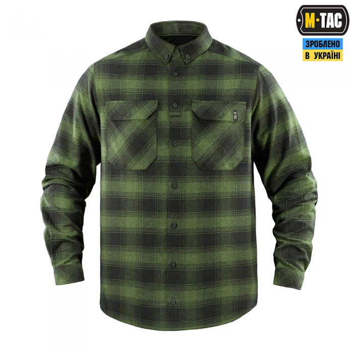 M-Tac рубашка Lumberjack Cotton Shirt, Olive/Black M-Tac рубашка Lumberjack Cotton Shirt, Olive/Black