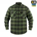M-Tac рубашка Lumberjack Cotton Shirt, Olive/Black