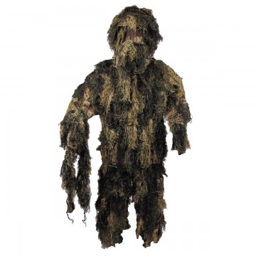 Маскувальний костюм вогнетривкий MFH Camo Suit «Ghillie» Woodland, Вудленд