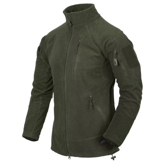 Флисовая кофта Helikon-Tex Alpha Tactical Olive Green