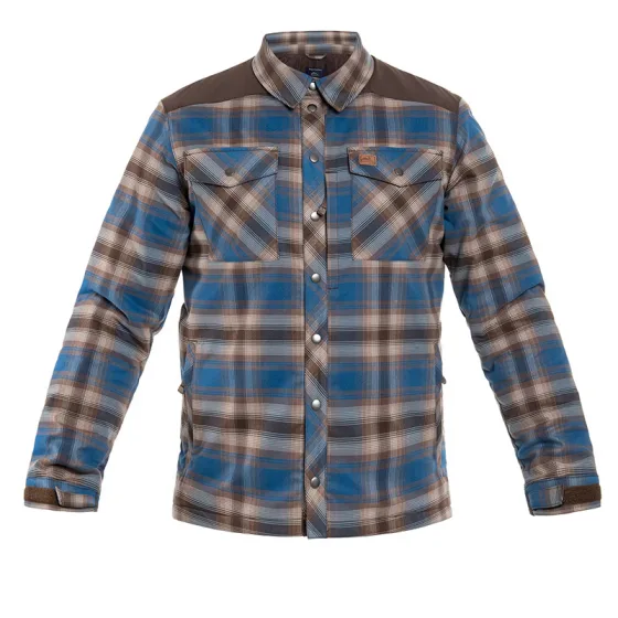 Рубашка Helikon Winter Warden Long Sleeve Forest Blue Plaid
