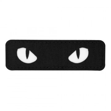 M-Tac нашивка Cat Eyes Laser Cut Black/GID, Black