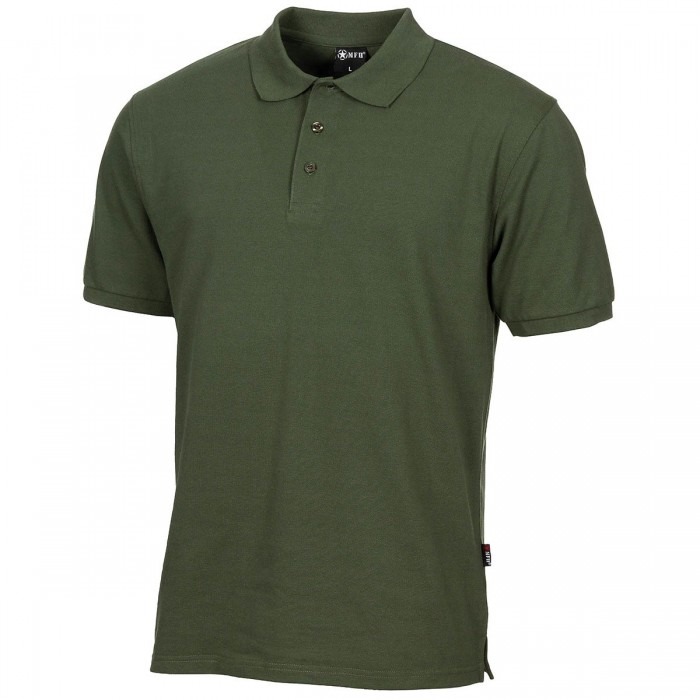 Футболка поло MFH Polo Shirt Olive Футболка поло MFH Polo Shirt Olive