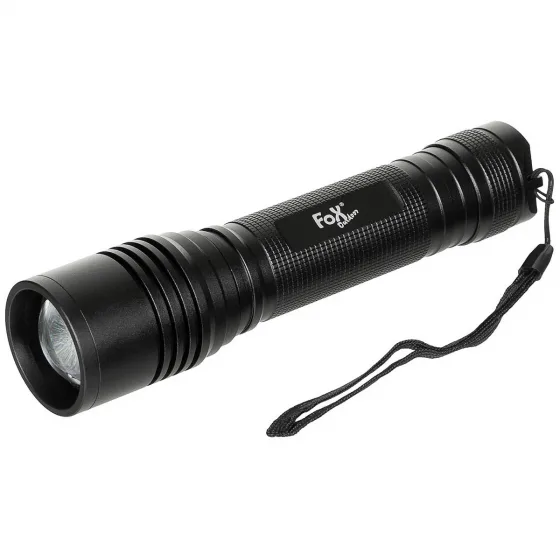 Ліхтар ручний Fox Outdoor Security LED Black