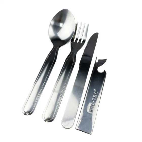 Армейский столовый набор MIL-TEC Army Eating Utensil 3-pc нержавейка