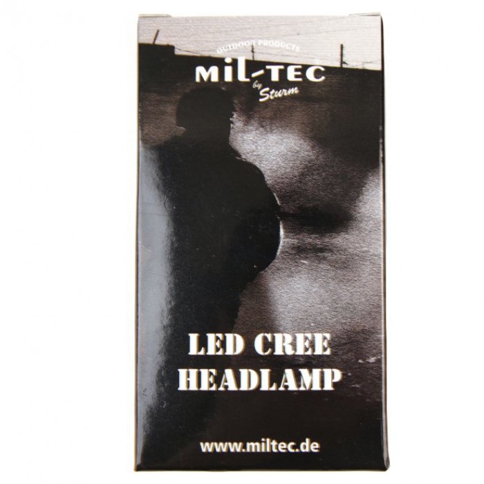 Ліхтар налобний MIL-TEC LED Cree 3 Watt Ліхтар налобний MIL-TEC LED Cree 3 Watt