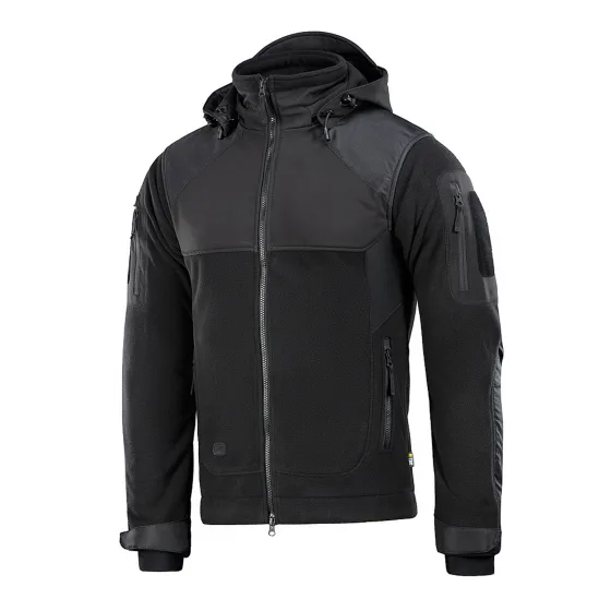 Куртка флисовая M-Tac Norman Windblock Fleece Black