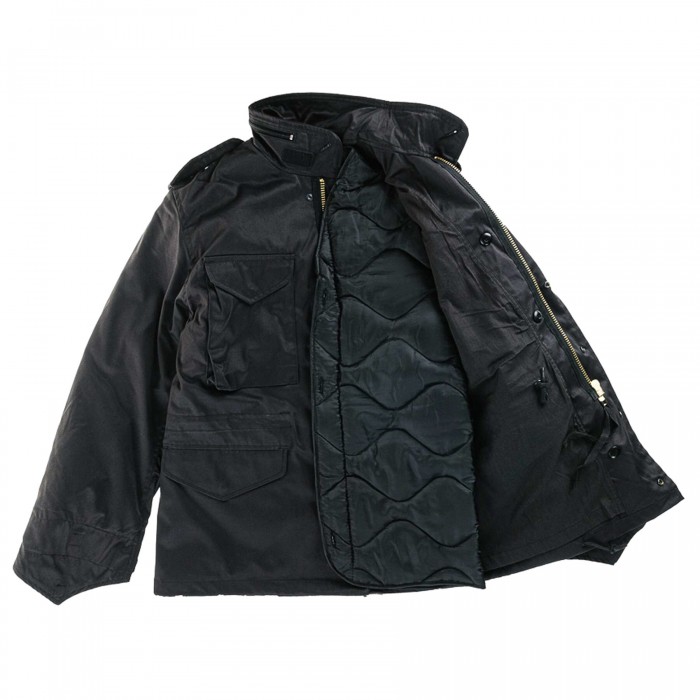 Куртка з відстібкою US STYLE M65 FIELD JACKET WITH LINER Чорна Куртка з відстібкою US STYLE M65 FIELD JACKET WITH LINER Чорна