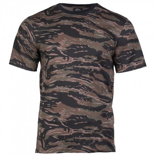 Футболка камуфляжна MIL-TEC T-Shirt Тiger stripe