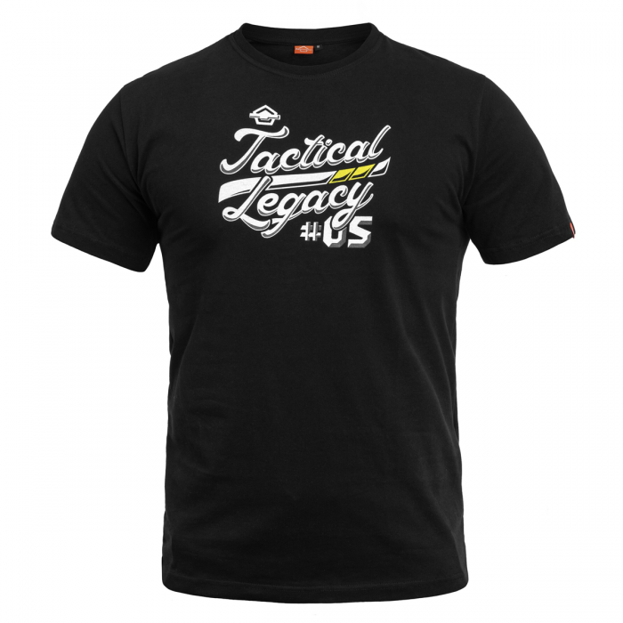 Футболка T-Shirt Pentagon Ageron "Tactical Legacy" - Black Футболка T-Shirt Pentagon Ageron "Tactical Legacy" - Black