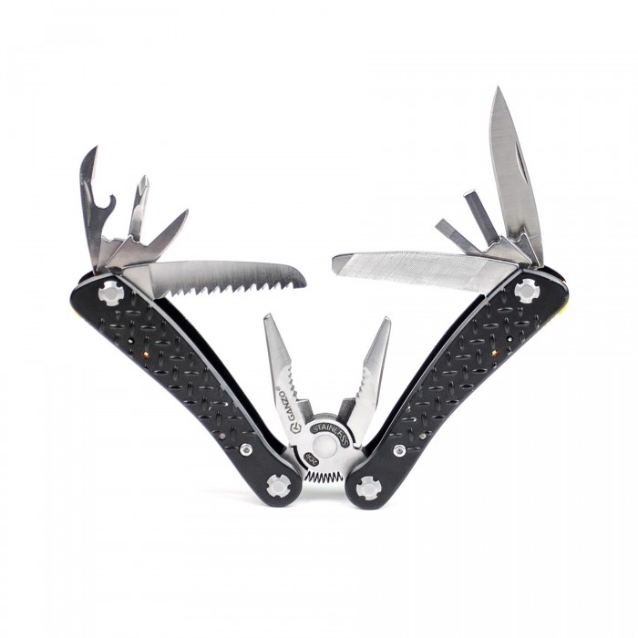 Мультитул Ganzo MultiTool G106 Чорний Мультитул Ganzo MultiTool G106 Чорний