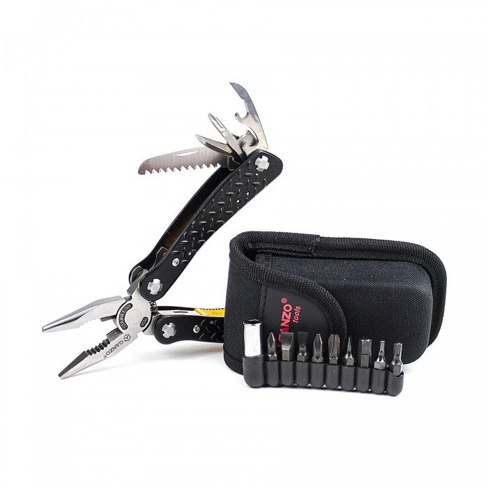 Мультитул Ganzo MultiTool G106 Чорний Мультитул Ganzo MultiTool G106 Чорний