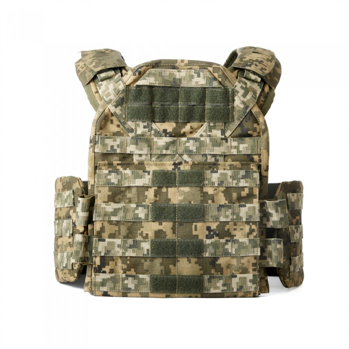 Розвантажувальний жилет Плитоноска швидкий скид MOLLE Схід 24 Україна ММ-14 , Піксель Розвантажувальний жилет Плитоноска швидкий скид MOLLE Схід 24 Україна ММ-14 , Піксель