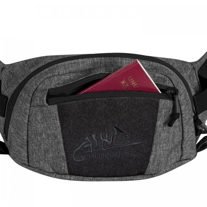 Сумка на пояс POSSUM WAIST PACK Nylon Black-Grey, Темно-серый Сумка на пояс POSSUM WAIST PACK Nylon Black-Grey, Темно-серый