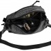 Сумка на пояс POSSUM WAIST PACK Nylon Black-Grey, Темно-серый