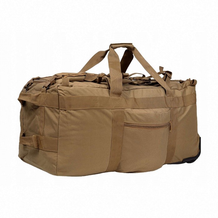 Сумка-рюкзак армійська MIL-TEC Combat Duffle Bag 118L Coyote з колесами Сумка-рюкзак армійська MIL-TEC Combat Duffle Bag 118L Coyote з колесами