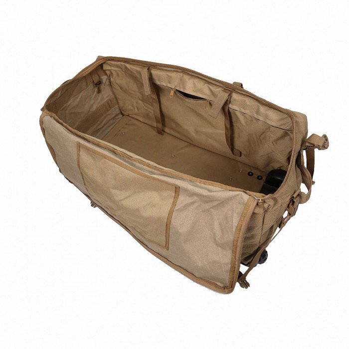 Сумка-рюкзак армійська MIL-TEC Combat Duffle Bag 118L Coyote з колесами Сумка-рюкзак армійська MIL-TEC Combat Duffle Bag 118L Coyote з колесами