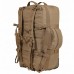Сумка-рюкзак армійська MIL-TEC Combat Duffle Bag 118L Coyote з колесами