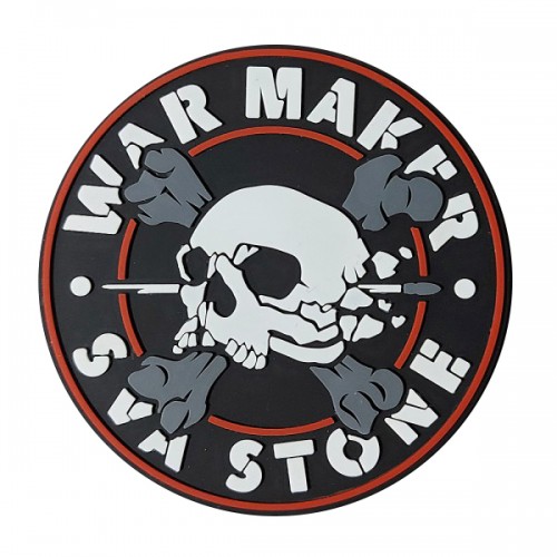 SvaStone нашивка War Maker Black