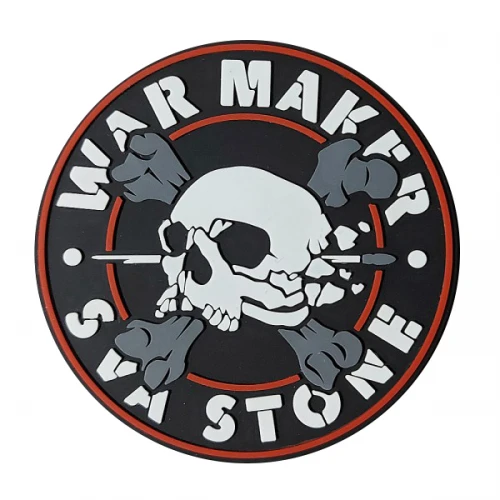 SvaStone нашивка War Maker Black